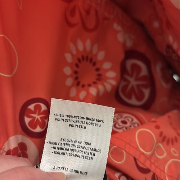 Patagonia women’s medium flip side reversible hooded jacket floral outdoor - Picture 5 of 11